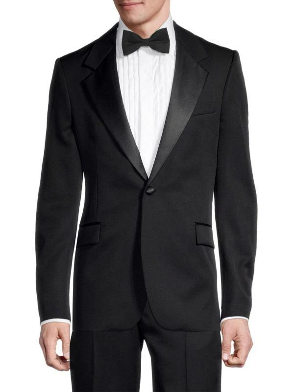 BLK DNM Notch Lapel Virgin Wool Blazer 1