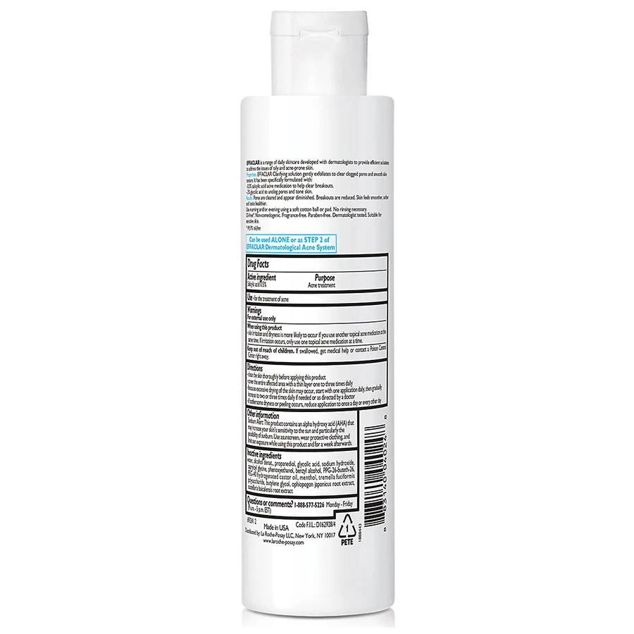 La Roche Posay Effaclar Clarifying Solution with Salicylic Acid Acne Toner 2