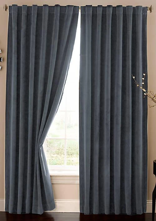 Eclipse™ Absolute Zero Velvet Blackout Home Theater Curtain Panel 1