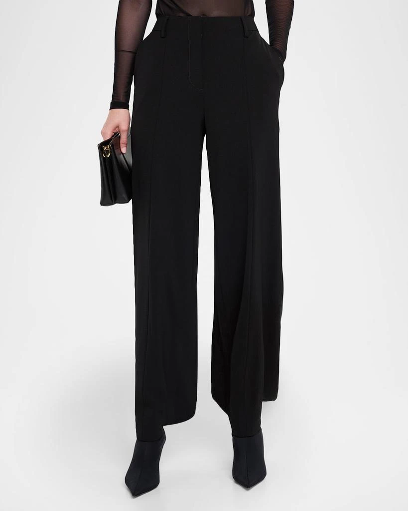 Jean Paul Gaultier Straight-Leg Stirrup Tailored Pants 4