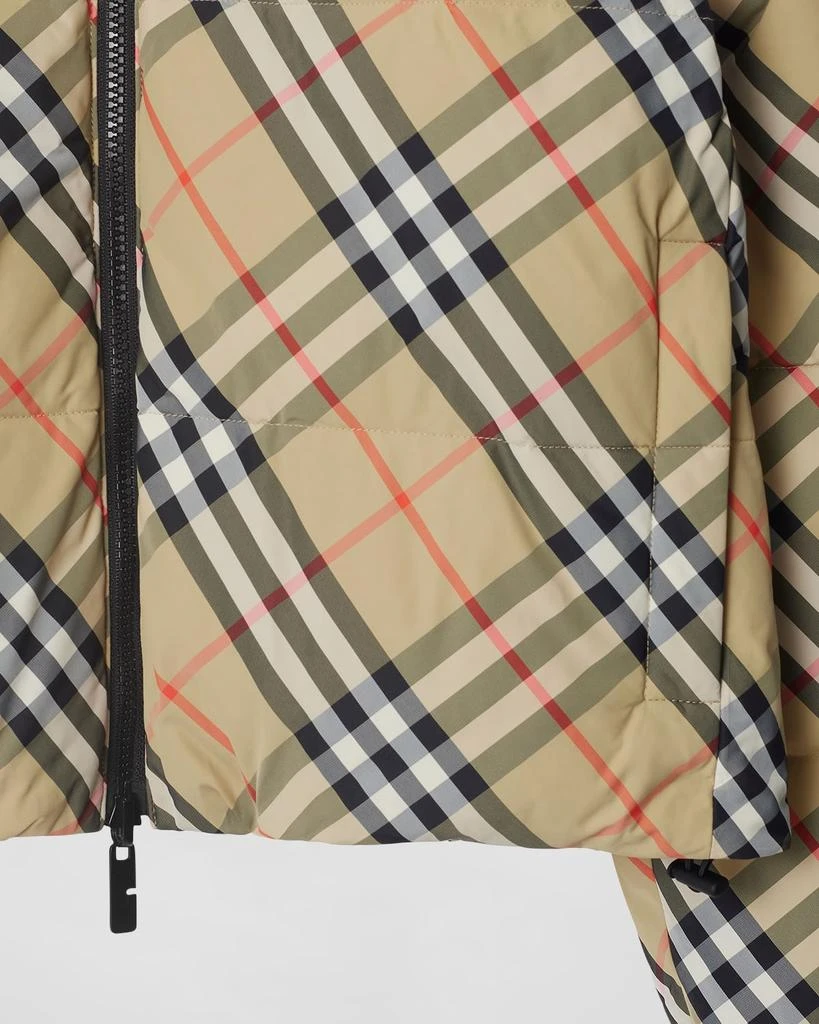 Burberry Reversible Check Short Puffer Jacket 7