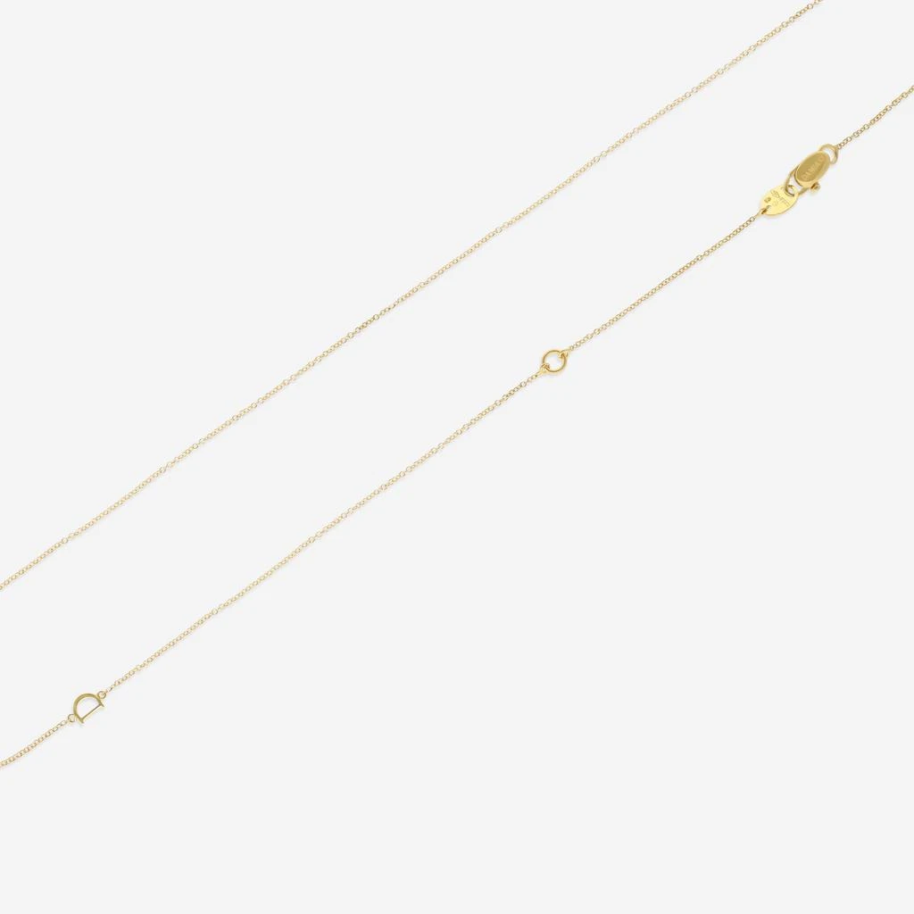 Damiani Damiani 18K Yellow Gold Diamond Pendant Necklace 20076845 3