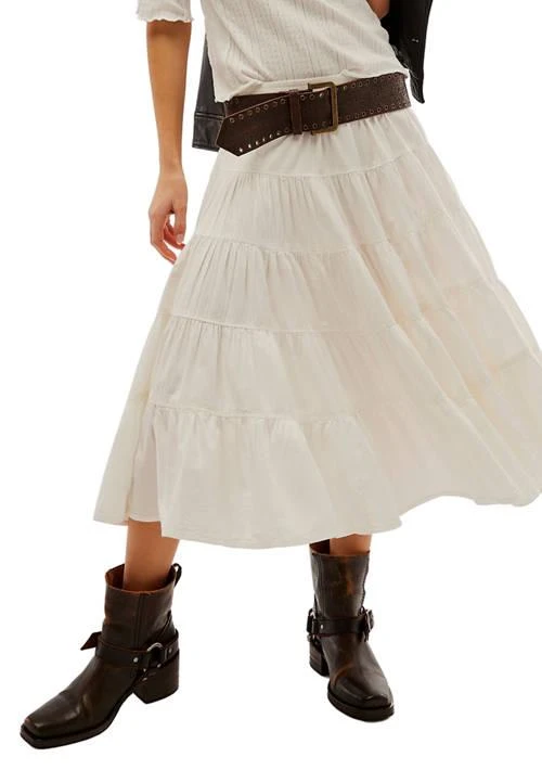 Free People People In Full Swing Midi Skirt 1