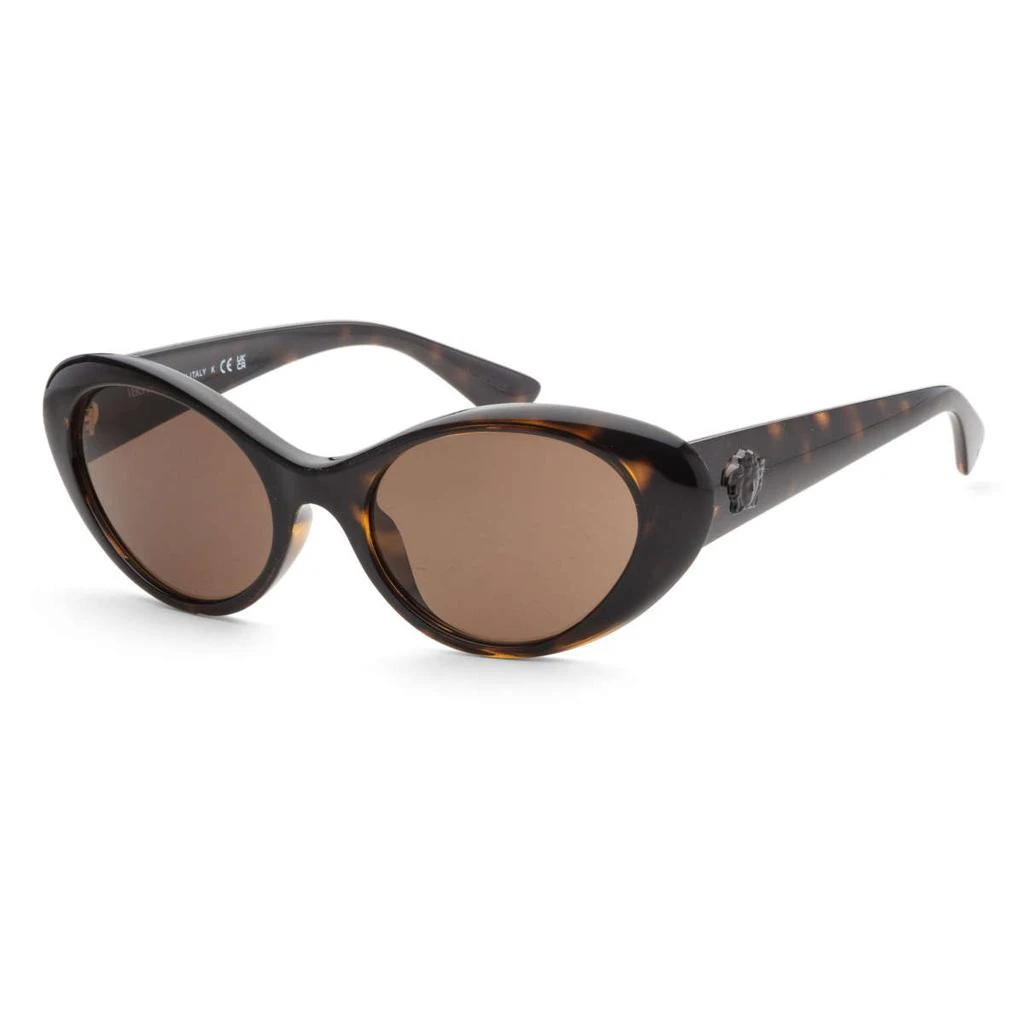 Versace Versace Women's Brown Oval Sunglasses 1