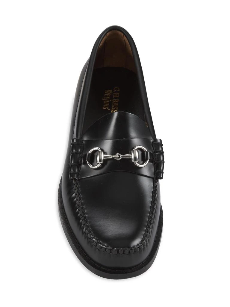G.H. Bass Lincoln Leather Bit Loafers 5