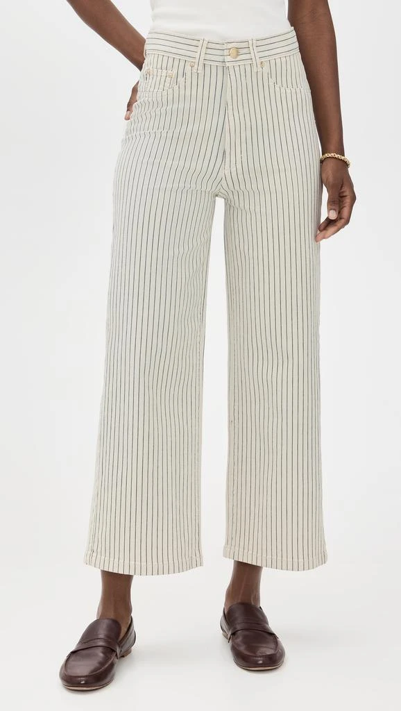 DL1961 Hepburn Wide Leg High Rise Ankle Jeans 6