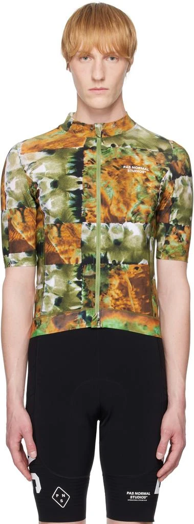 Pas Normal Studios Green Essential Jersey T-shirt 1