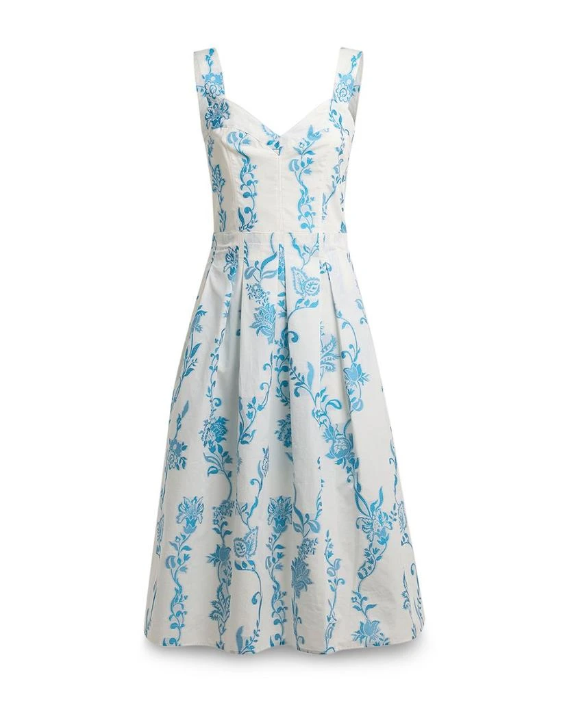 ETRO Floral Embroidered Midi Apron Dress 1