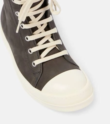 Rick Owens Geobasket suede high-top sneakers 6