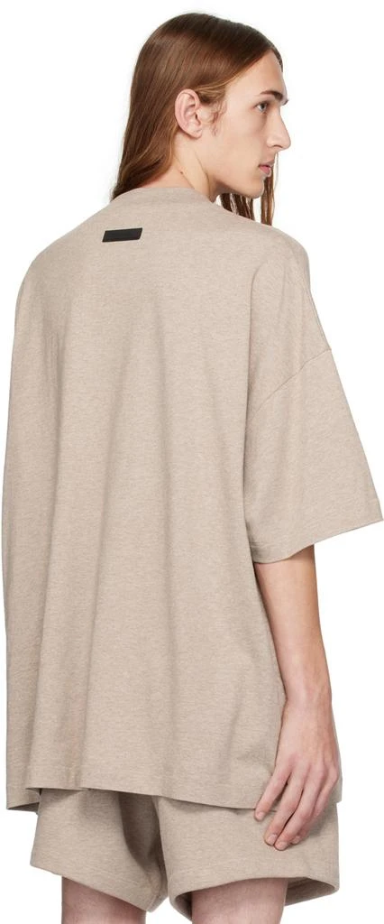 Fear of God ESSENTIALS Beige Crewneck T-Shirt 3