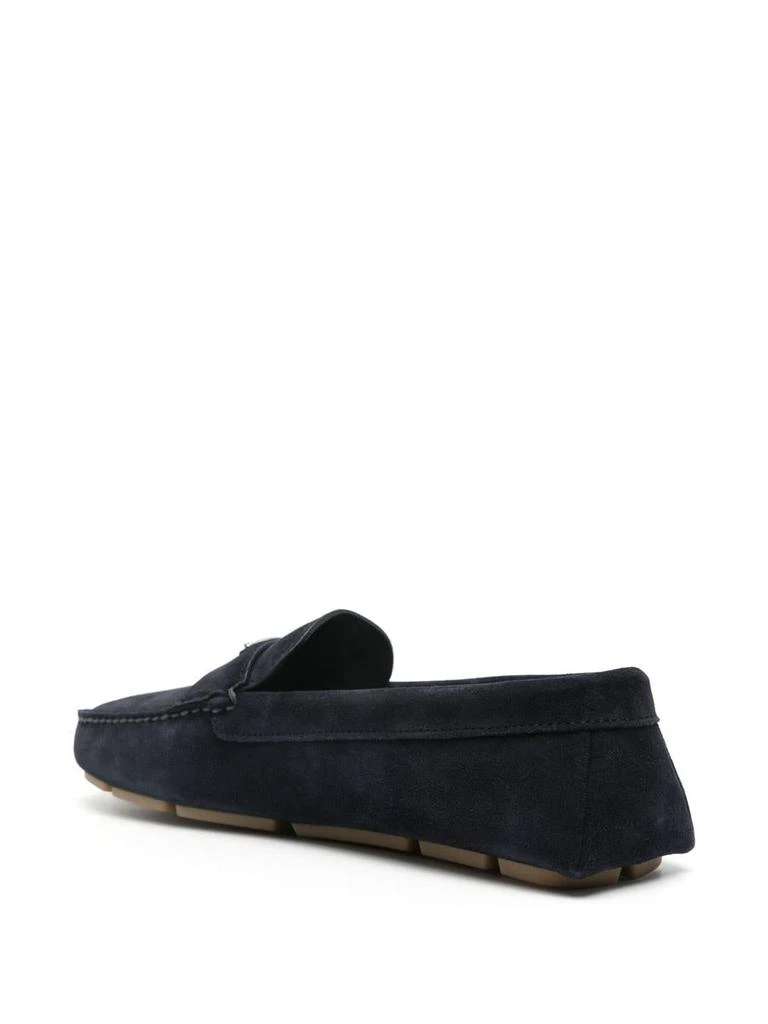 Prada Prada Suede Leather Driver Loafers Shoes 3