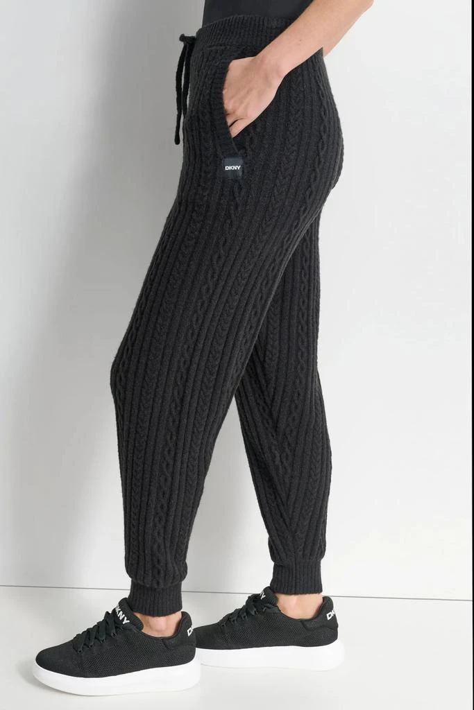 DKNY COZY CABLE SWEATER JOGGER 4