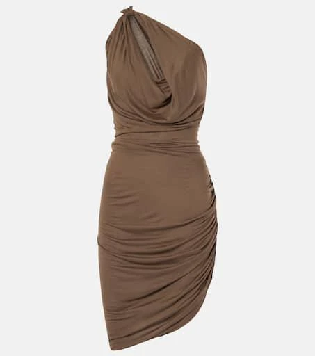 Rick Owens Lilies Aaliyah draped midi dress 1