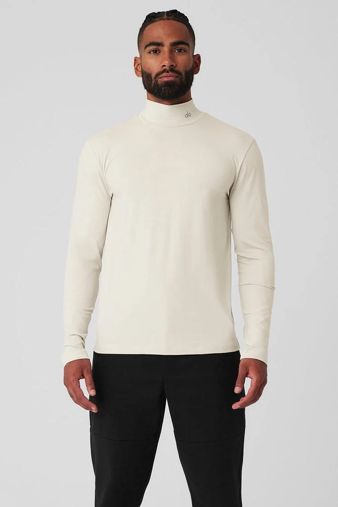 Alo Conquer Reform Mock Neck Long Sleeve - Bone 1