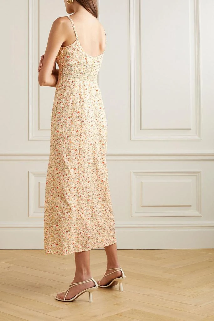 PEONY SWIMWEAR Memories floral-print cotton-blend midi dress 3
