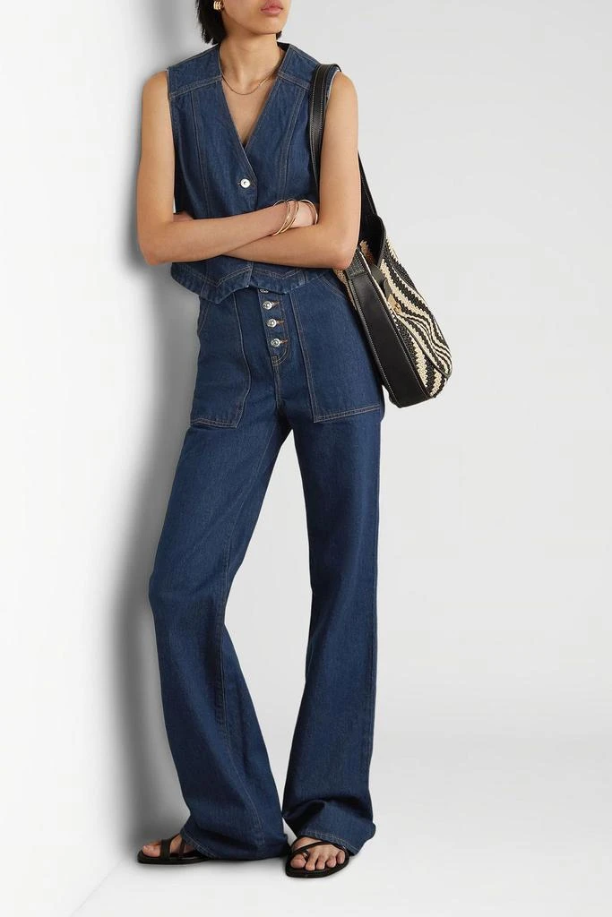 VERONICA BEARD High-rise wide-leg jeans 2