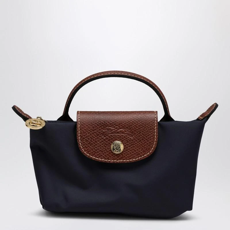 Longchamp Longchamp Le Pliage Original Navy Clutch Bag 1
