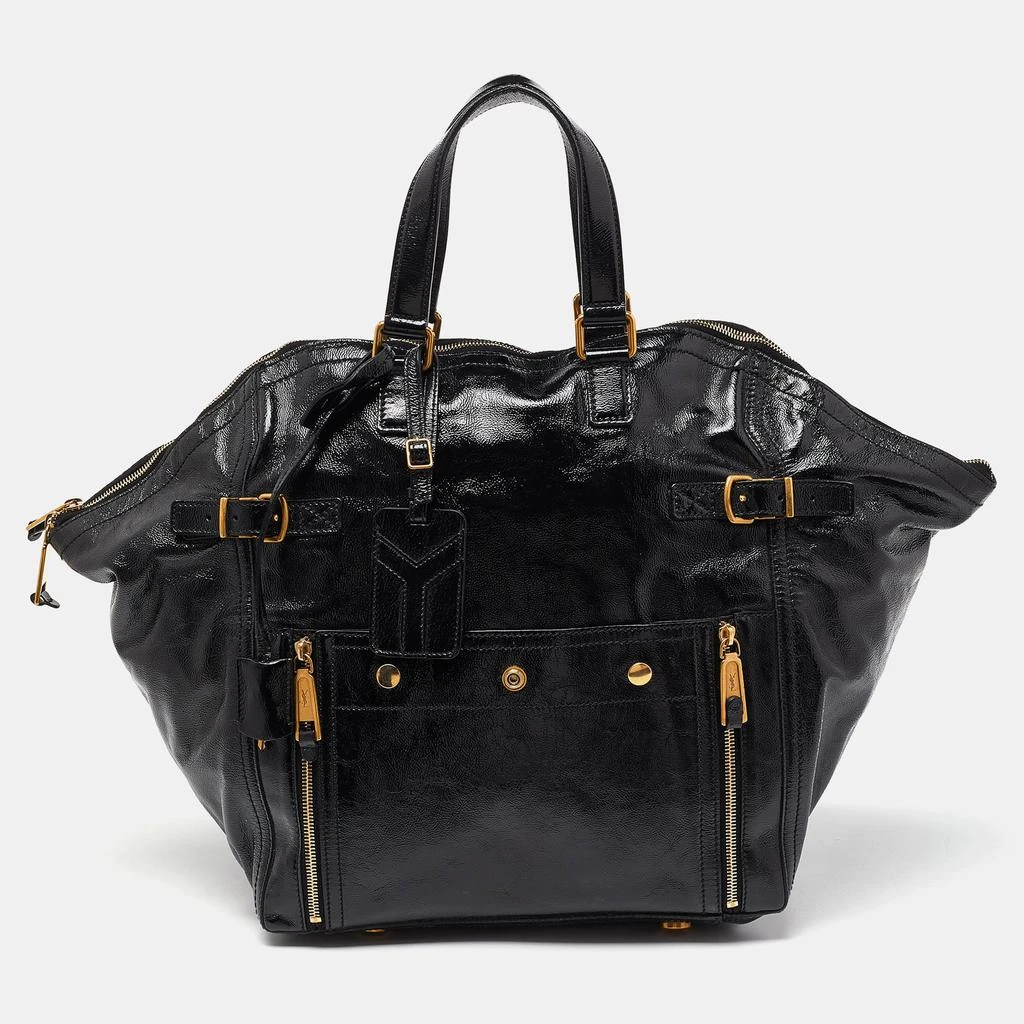 Yves Saint Laurent Patent Leather Large Downtown Tote 1