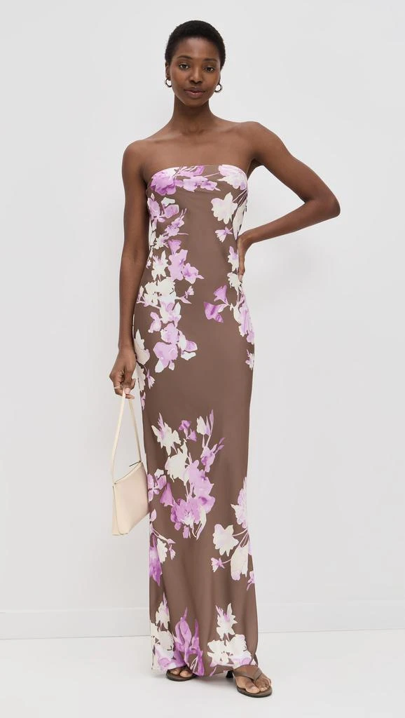 ROCOCO SAND Strapless Maxi Dress 4
