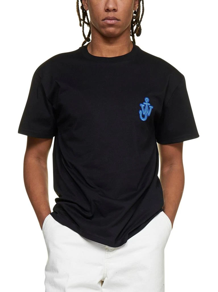 JW Anderson JW Anderson Logo Embroidered Crewneck T-Shirt 3