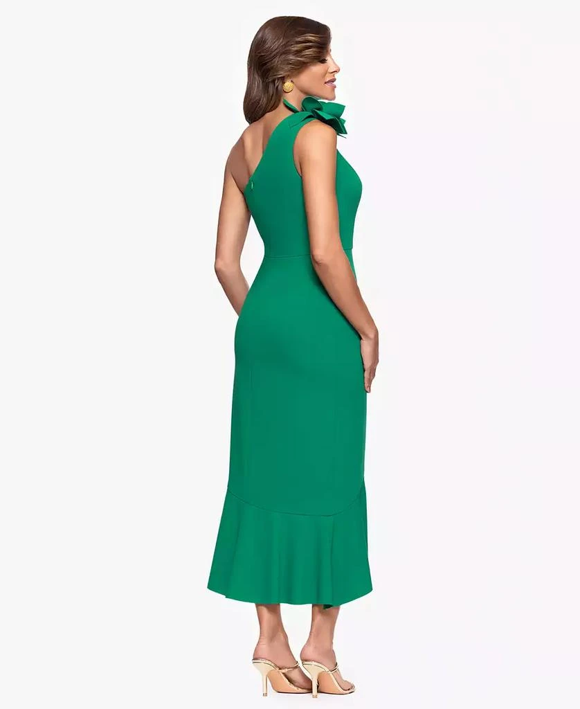 XSCAPE Women's Asymmetrical Ruffled High-Low Dress 2
