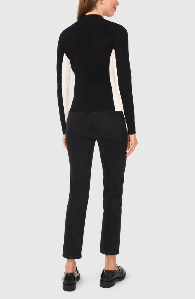 Halogen Colorblock Mock Neck Sweater 5