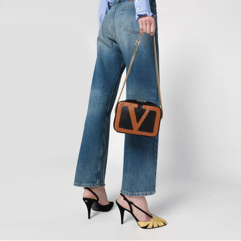 Valentino Viva Superstar chain belt bag black/spice 7