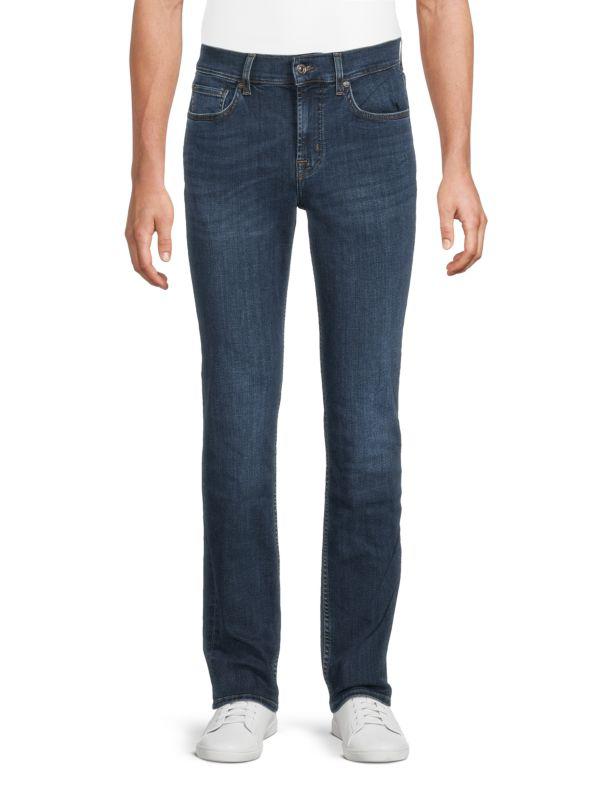 7 For All Mankind Whiskered Slim Fit Jeans