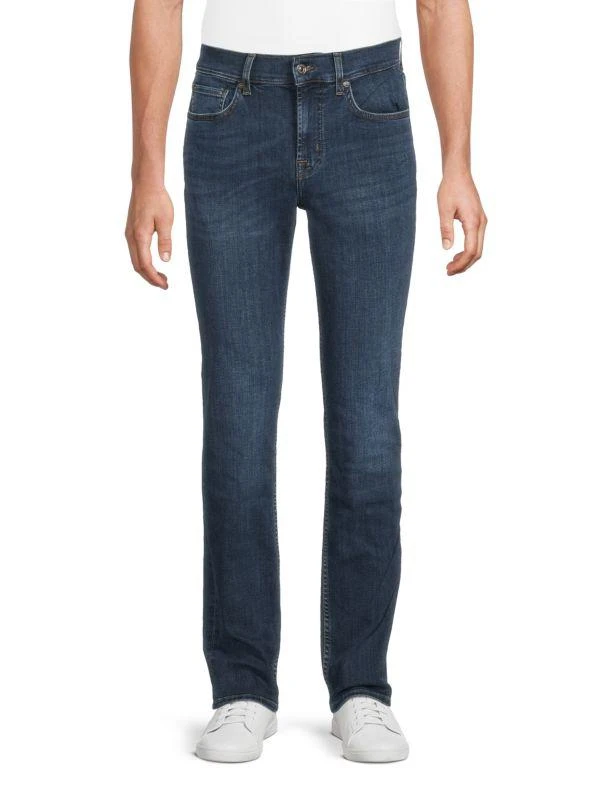 7 For All Mankind Whiskered Slim Fit Jeans 1