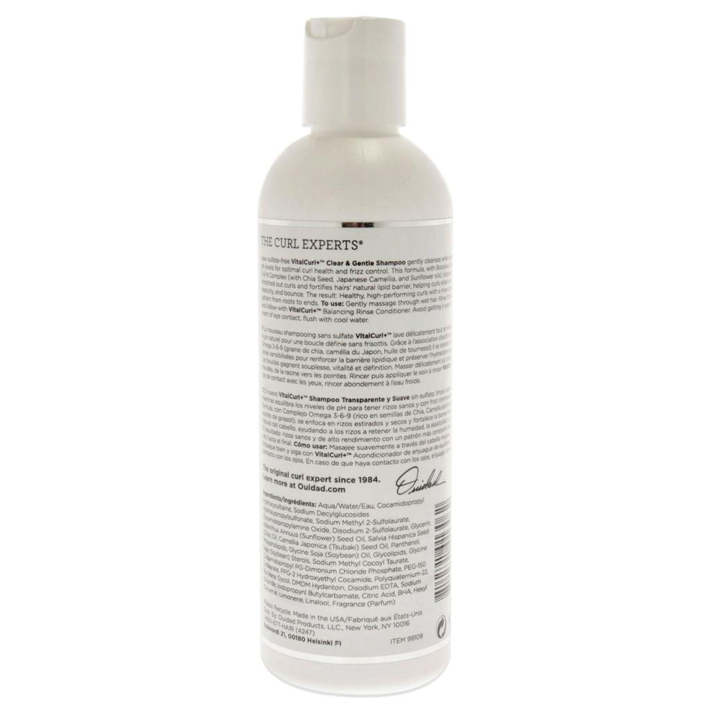 Ouidad VitalCurl Plus Clear and Gentle Shampoo by  for Unisex - 8.5 oz Shampoo