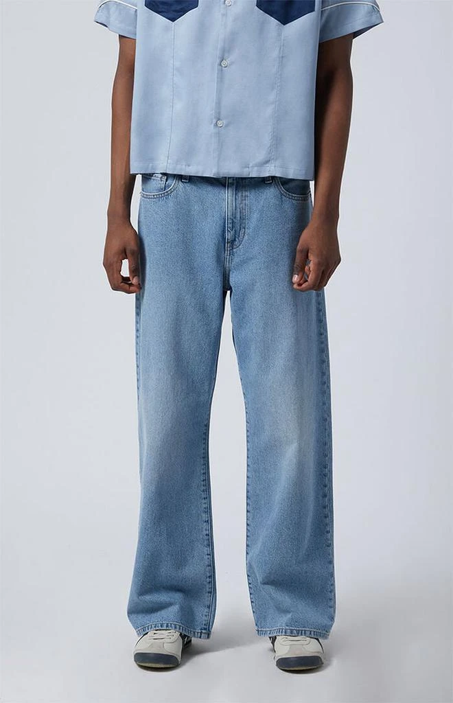 PacSun Light Indigo Extreme Baggy Jeans 1