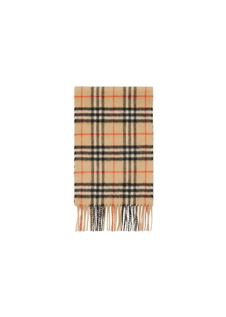 Burberry Check cashmere scarf 4