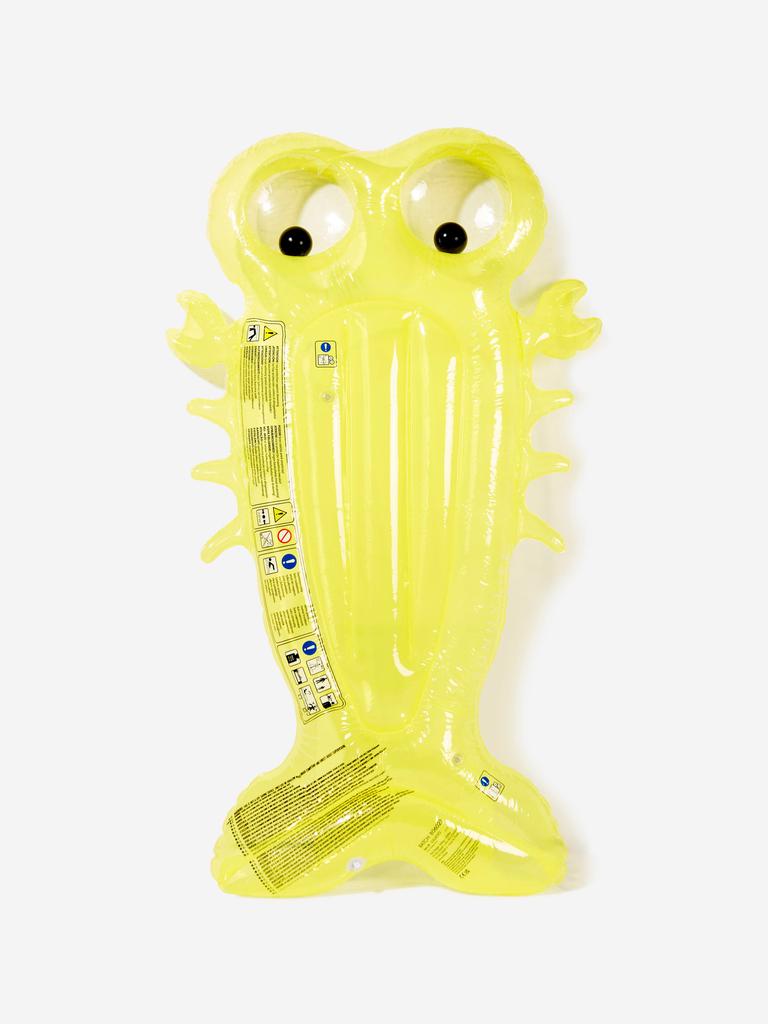 Sunnylife Sunnylife Kids Sonny The Sea Creature Luxe Lie-On Float in Yellow