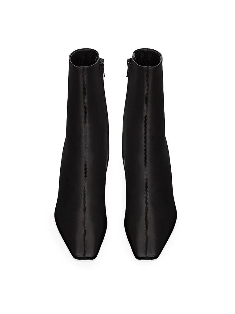 Yves Saint Laurent Jill Booties in Smooth Leather 4