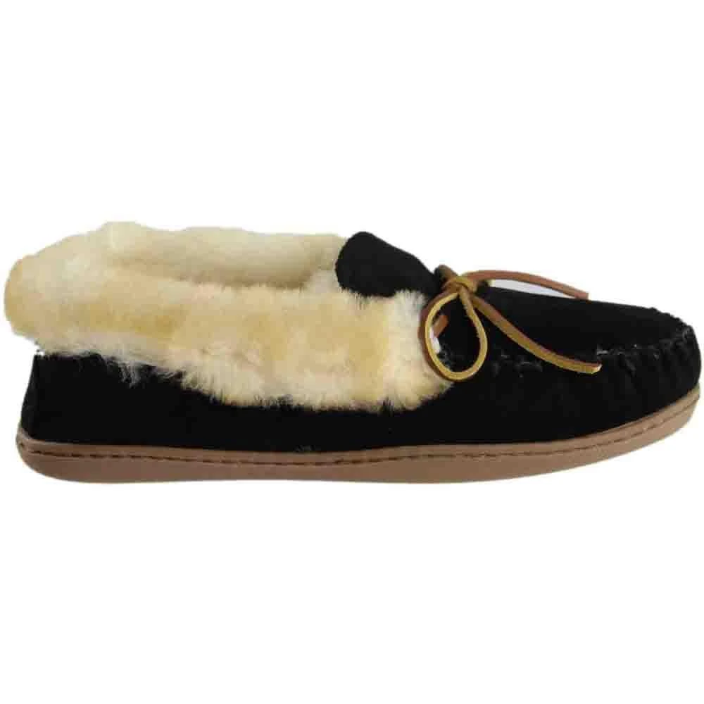 Minnetonka Alpine Sheepskin Moccasin Slippers 1