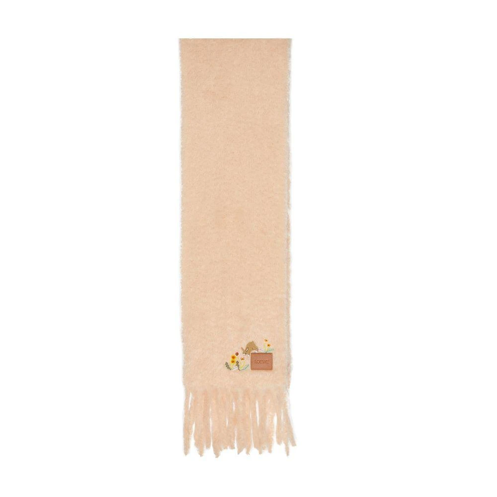 Loewe x Suna Fujita - Bunny mohair and wool scarf 6