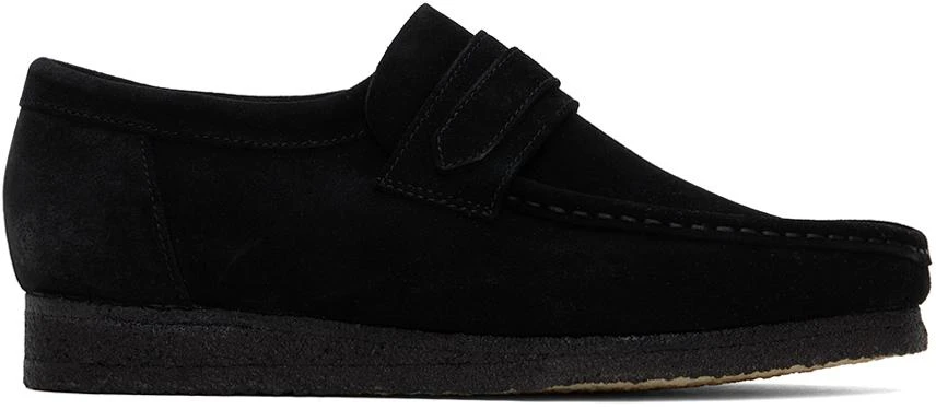 Clarks Black Wallabee Loafers 1
