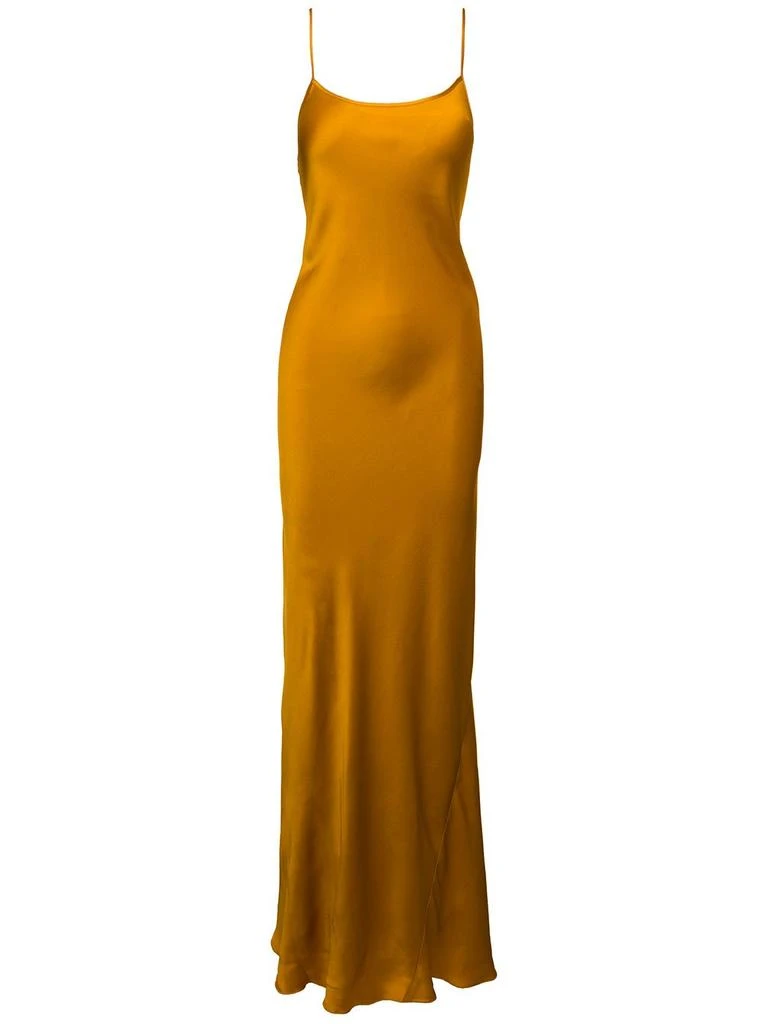 Victoria Beckham Victoria Beckham Low Back Cami Floor-Length Dress 1