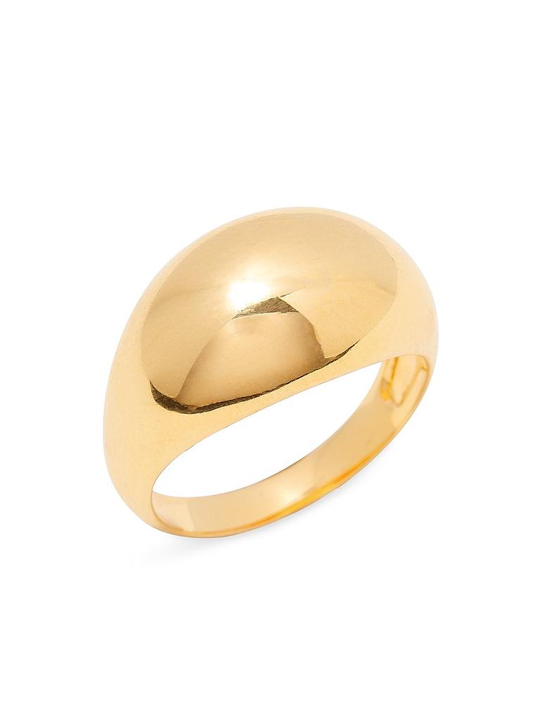 brook & york Alexi 14K-Yellow-Gold Vermeil Domed Ring