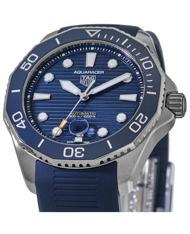 TAG Heuer Tag Heuer Aquaracer 300M Automatic Blue Dial Rubber Strap Men's Watch WBP201B.FT6198 4