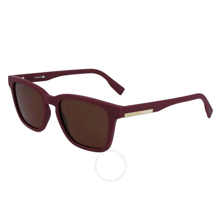 NWT Lacoste L6043S Burgundy Orange 56mm Sunglasses display picture 1