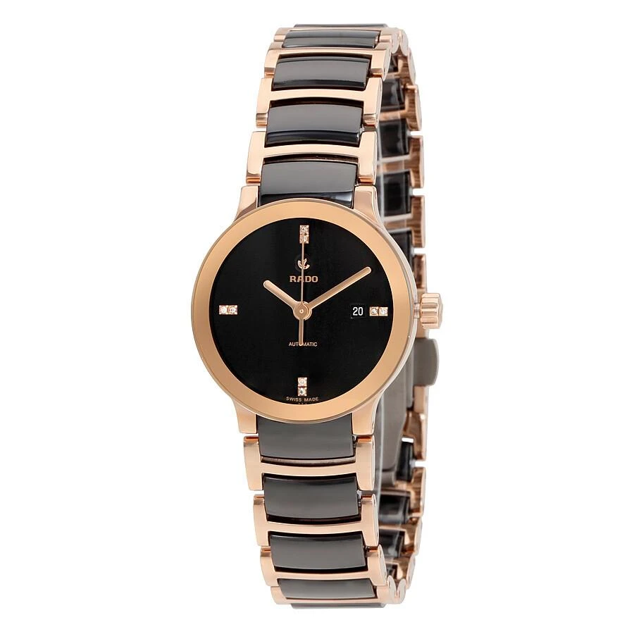 Centrix S Automatic Black Dial Ladies Watch R30183712