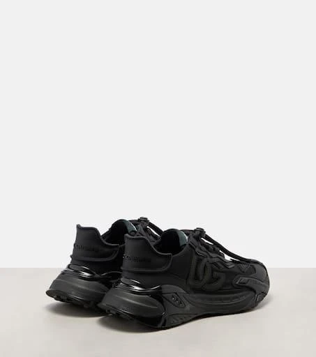 Dolce
Gabbana Fast leather-trimmed sneakers 2