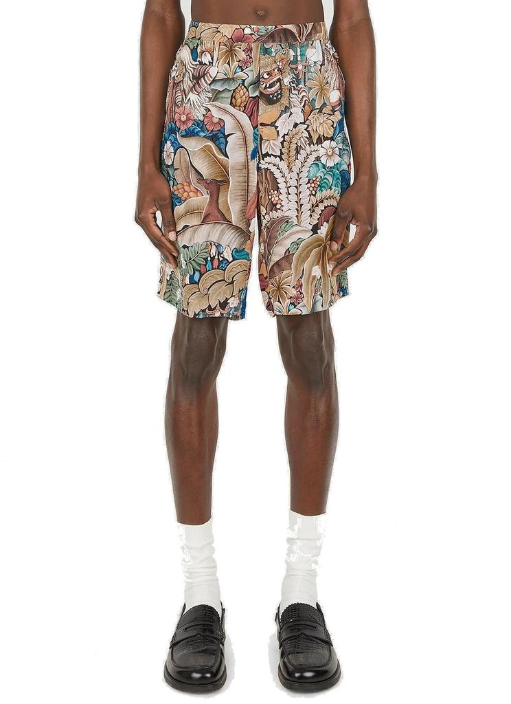 Endless Joy Endless Joy Abstract Printed Board Shorts 1