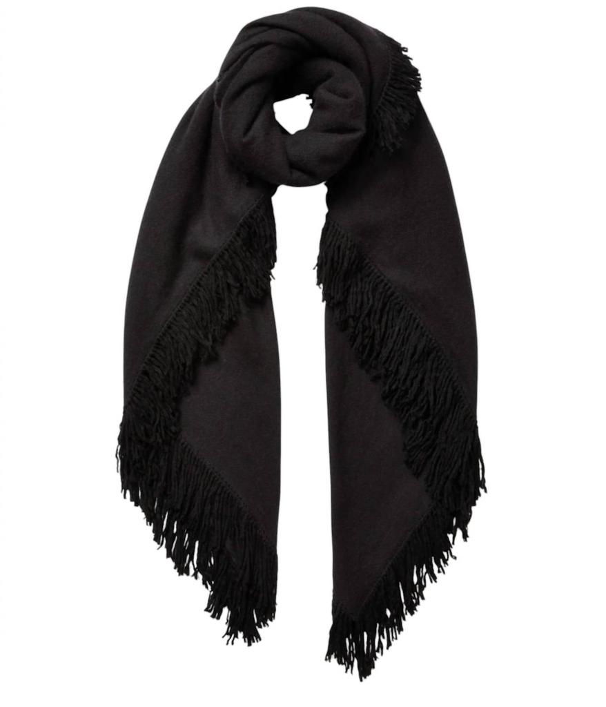 Jane Carr Women's Chalet Square Scarf In Black