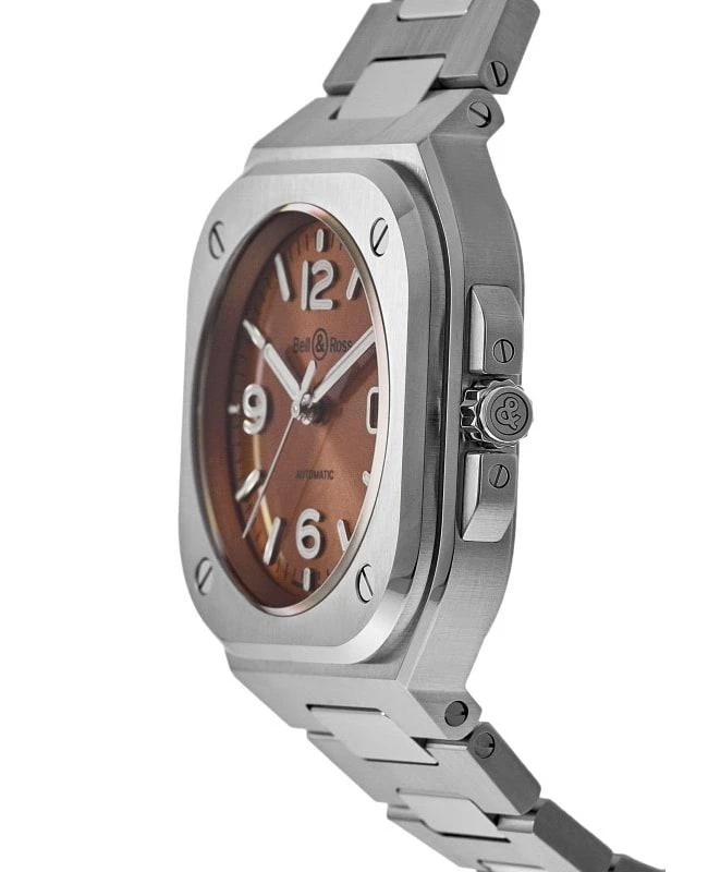Bell & Ross Bell & Ross BR 05 Brown Dial Steel Men's Watch BR05A-BR-ST/SST 4