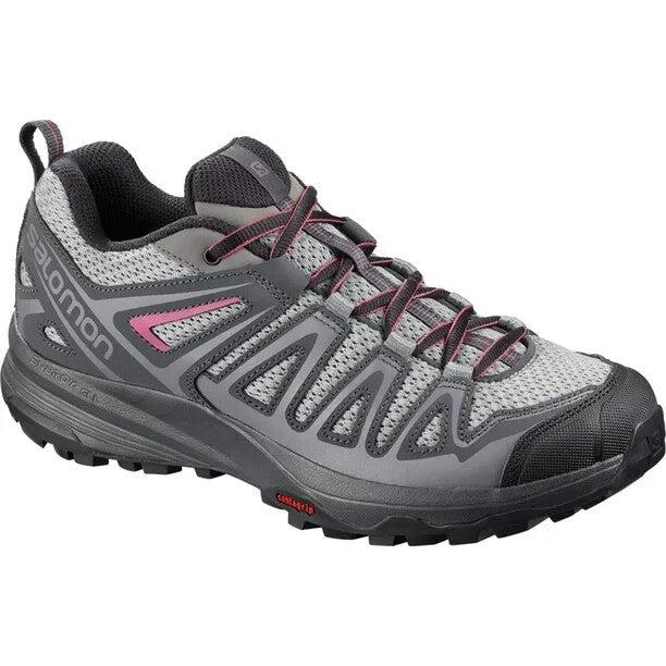 Salomon Salomon X Crest L40829600 Sneaker Womens US 8 Alloy Ebony Hiking Shoes EEE4316