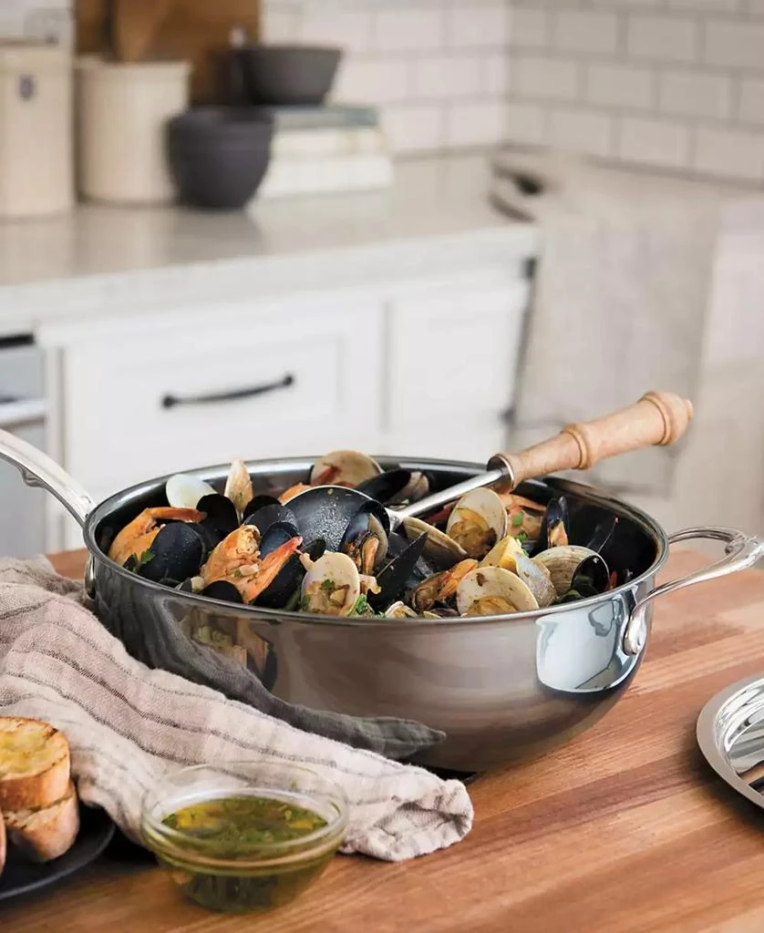 Hestan NanoBond Titanium Stainless Steel 3.5-Quart Covered Essential Pan 5