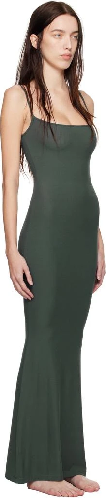 SKIMS Khaki Soft Lounge Long Slip Dress 2