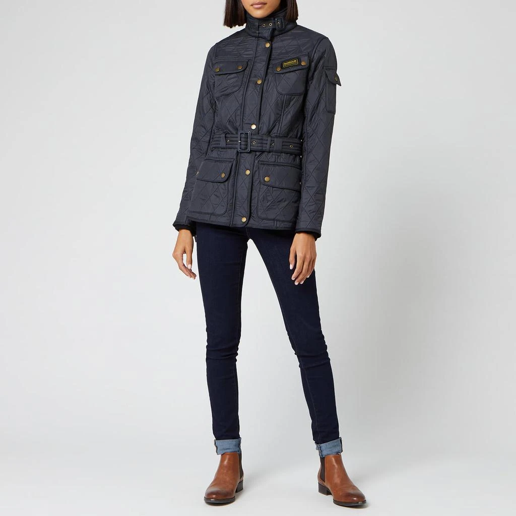 Barbour International Barbour International Women's Polarquilt Jacket - Navy 3